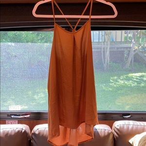 Burnt Orange/Tan Tank